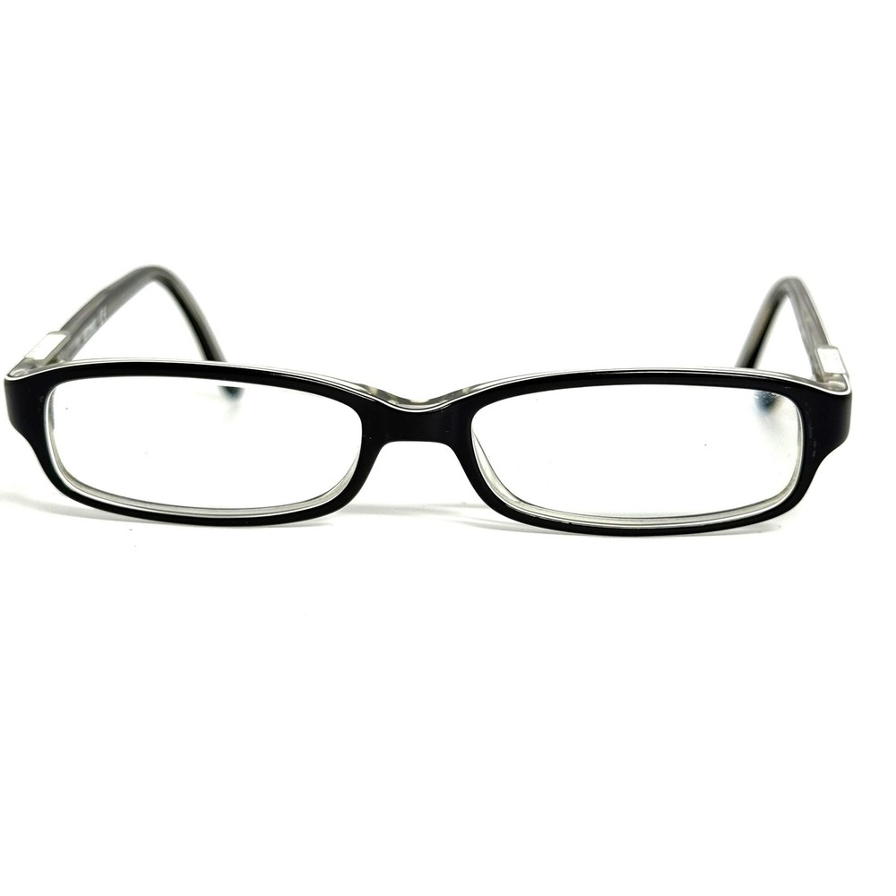 Just Cavalli JC0287 005 Black Clear Rectangular Eyeglasses Frames 52-16-135
